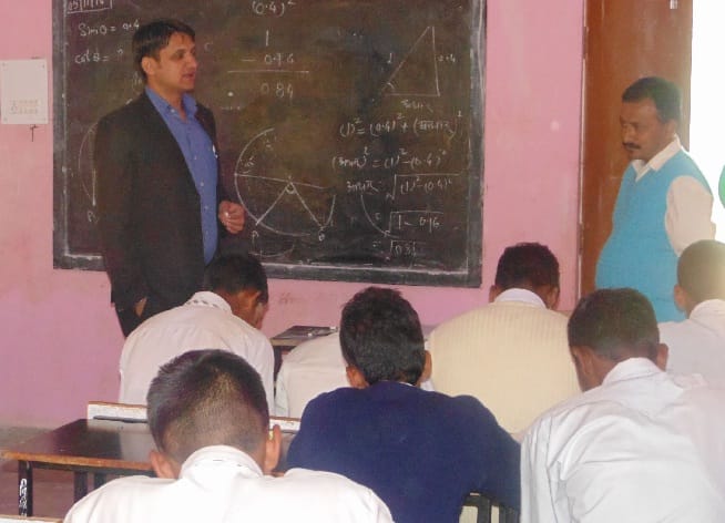 DM Kanda taught in school