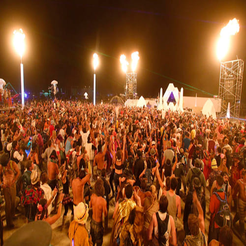 notorious and famous Burning Man Festival