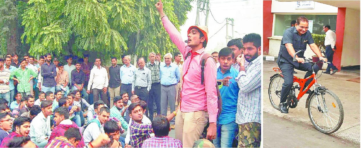 Hu hostel hsar, bikes ban hostel, Hisar