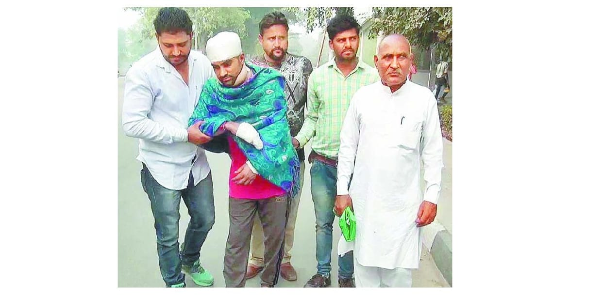 nodi, attack, night, police, crime, haryana, kaithal