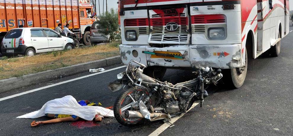 mama bhanji death and arson in khurja heavy force deployed