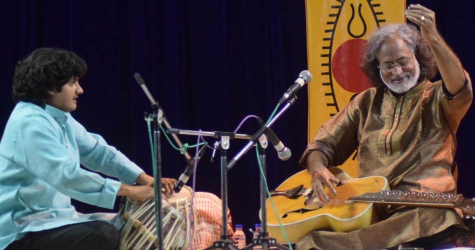 mohanveena player vishav mohan bhatt in chandigarh, special interview on classical music