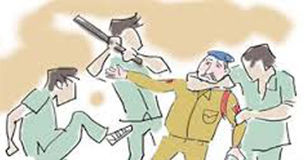 police soldier looted
