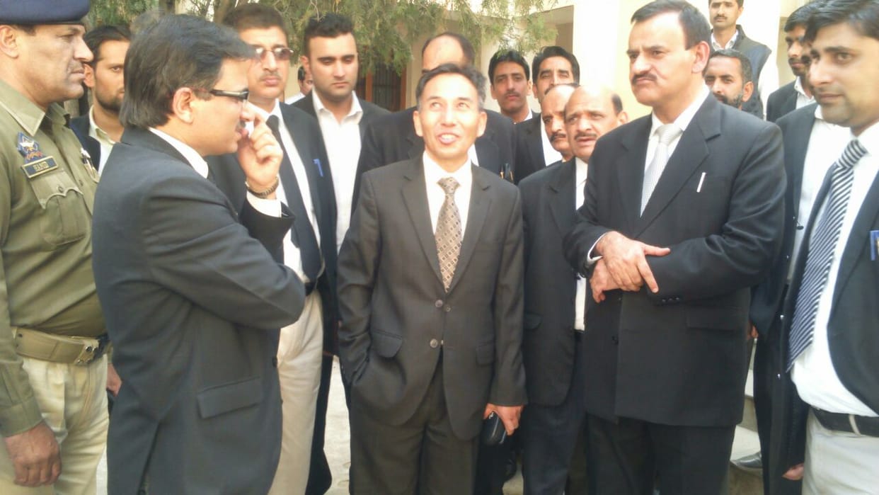 Justice Tashi Rbston tour that ended in Rajouri