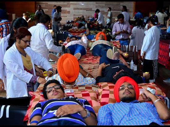 unique tradition of punjab village harrangpura, people donate blood before every work