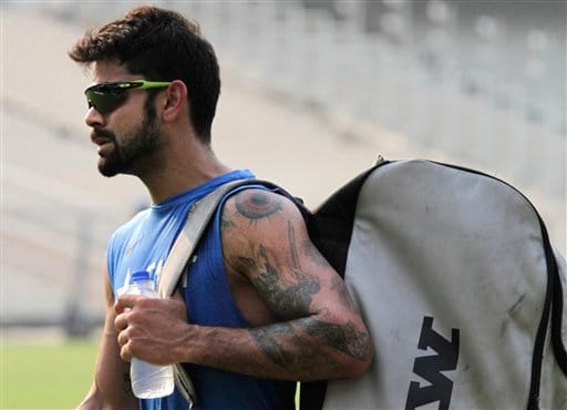 Birthday Special: know about tatoo inked in virat kohli's body