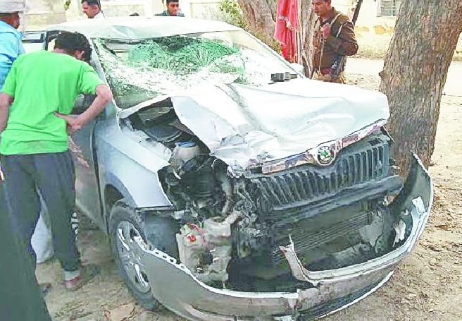 Car driver killed in collision