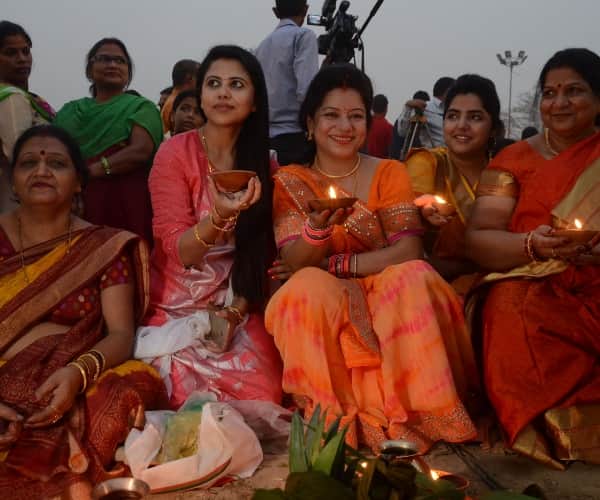  Chhathh pooja in Lucknow.
