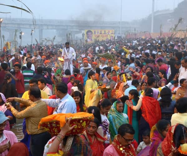  Chhathh pooja in Lucknow.