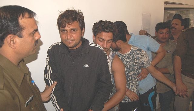 BJP workers attack, firing