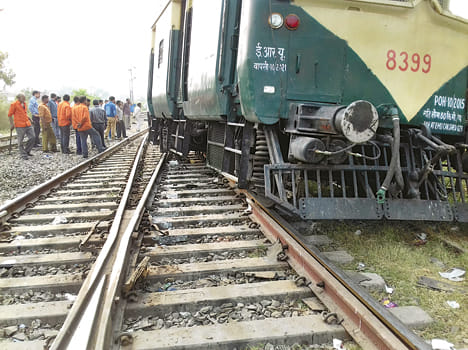 Kanpur-Lucknow rail route was disrupted for hours