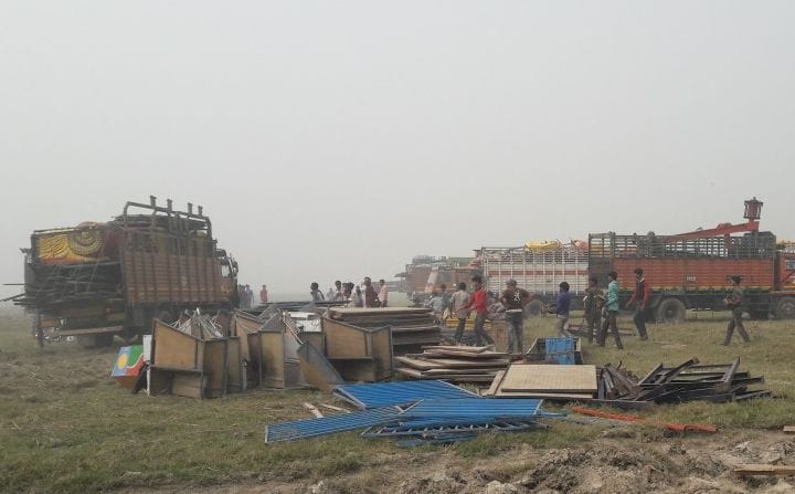 DM had given strict instructions, did not see the fire brigade vehicles 