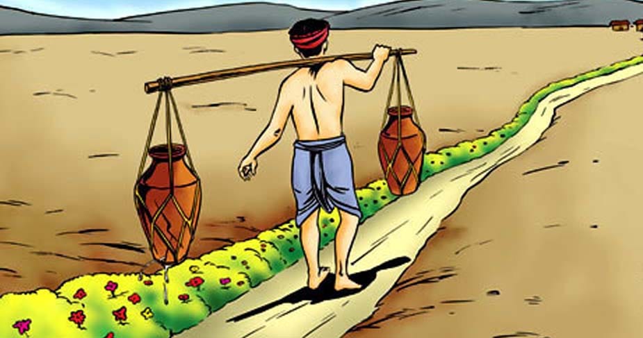 farmer looted water