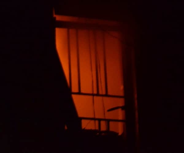 fire in LIC office in Lucknow.