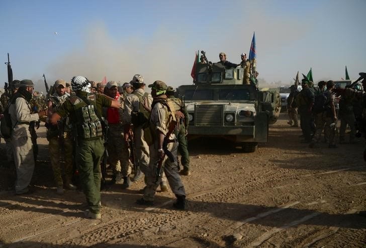 Mosul is in control of Iraqi Fighters