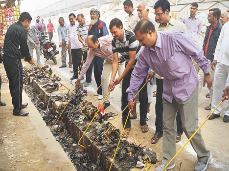 District polythene-free exercise