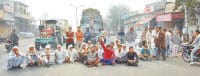 farmers, seeds, not avilable, protest, kaithal