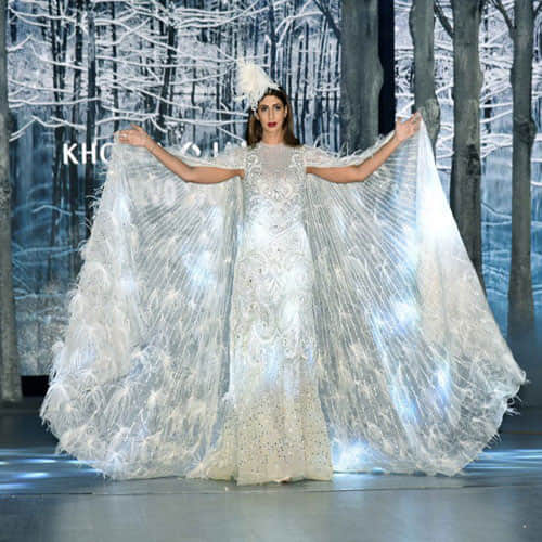 big b daughter shweta doing ramp walk