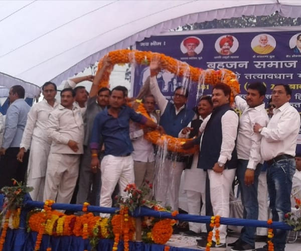 satish chandra mishra targets SP govt.