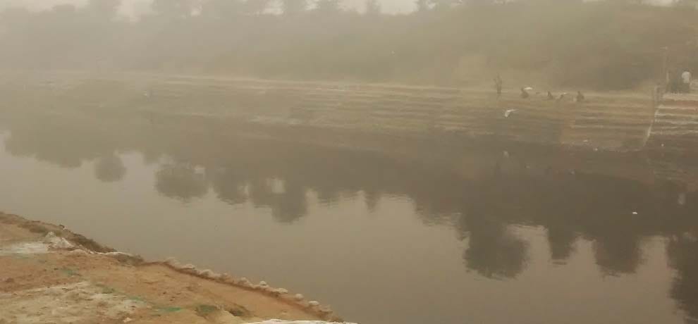 smog in the faridabad city people chat festival channels are polluted faridabad big news 