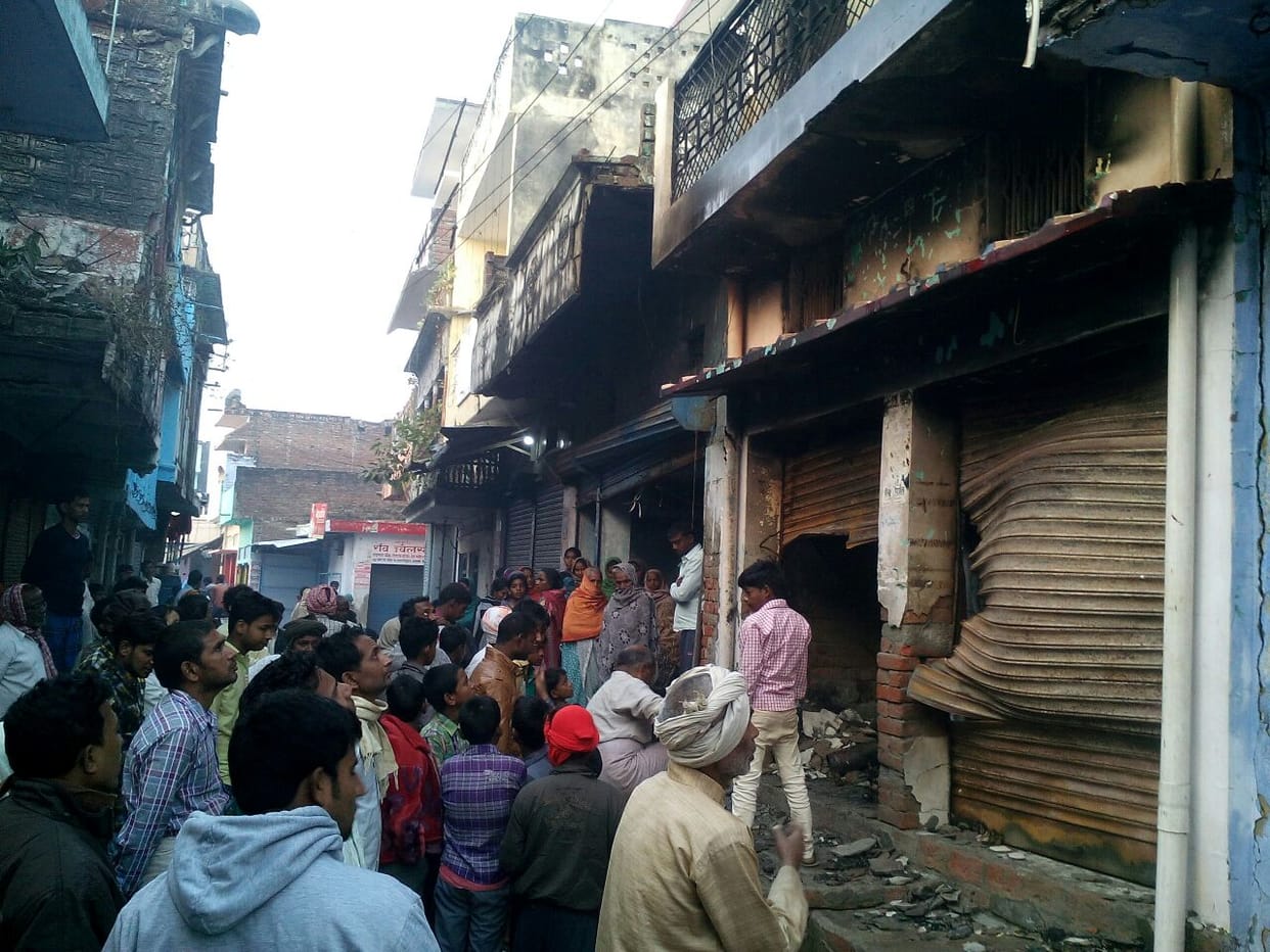 Store fire, caused millions