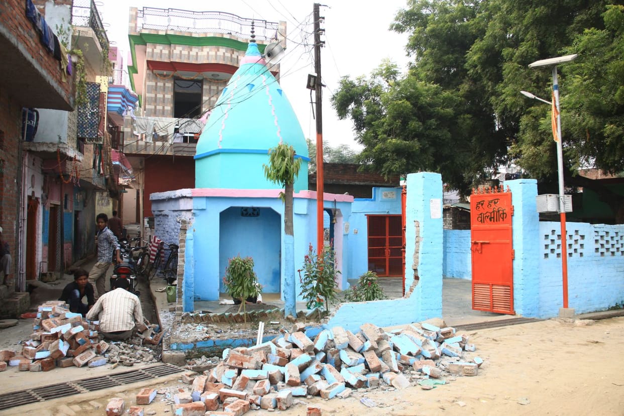 Valmiki temple not built the commotion Boundriwal 