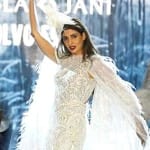 shweta nanda ramp walk on volvo s90 fashion show