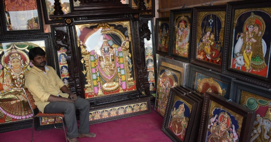 amazing story of andhra pradesh village people, who preserved 200 years old art work