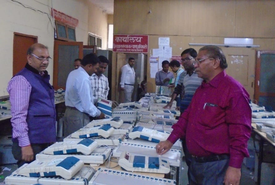 Preparing for elections EVMs