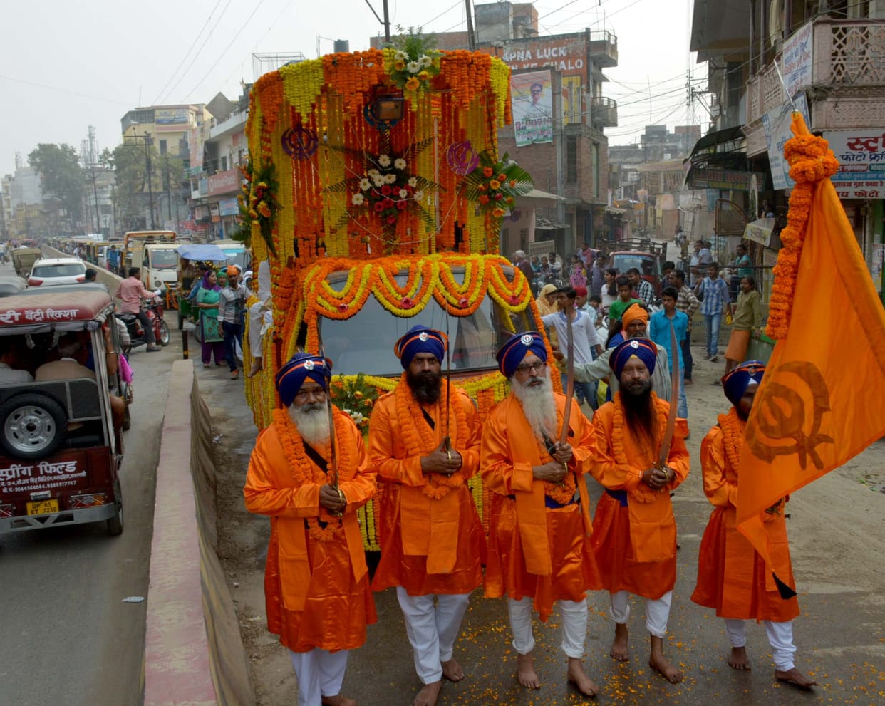 Lights out on procession