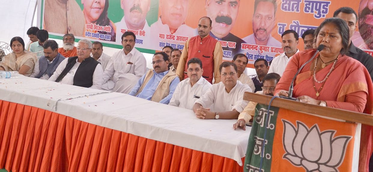 Saifai is only in the state of development: Niranjan Jyoti.