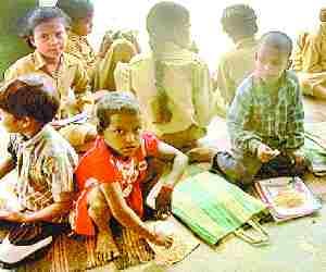 No meal for pregnant women and children