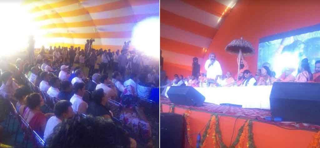 sambhal :  Muslim against Kalki dham,  Acharya Krishnam called Dharmsnsd