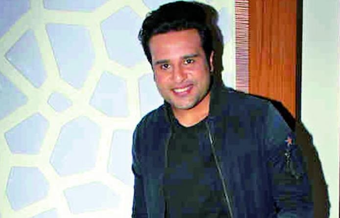 Comedian Krishna at Manali for film Shooting.