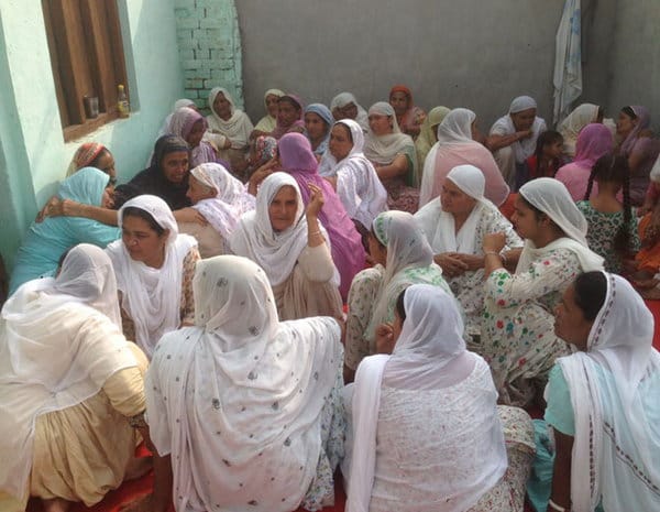 martyr gursewak singh funeral in taran taran of punjab