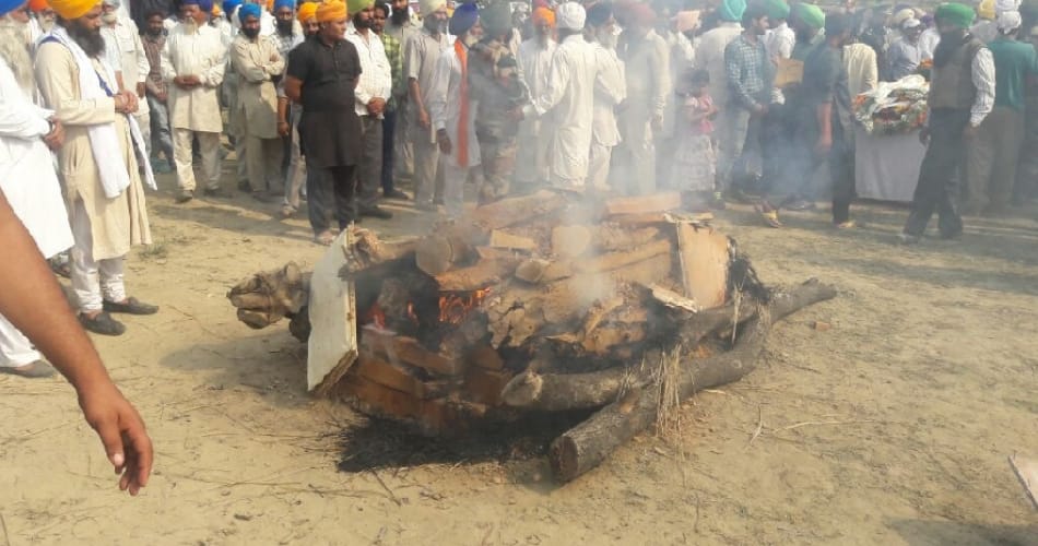 indian army soldier martyr gursewak singh funeral in virana village of taran taran punjab