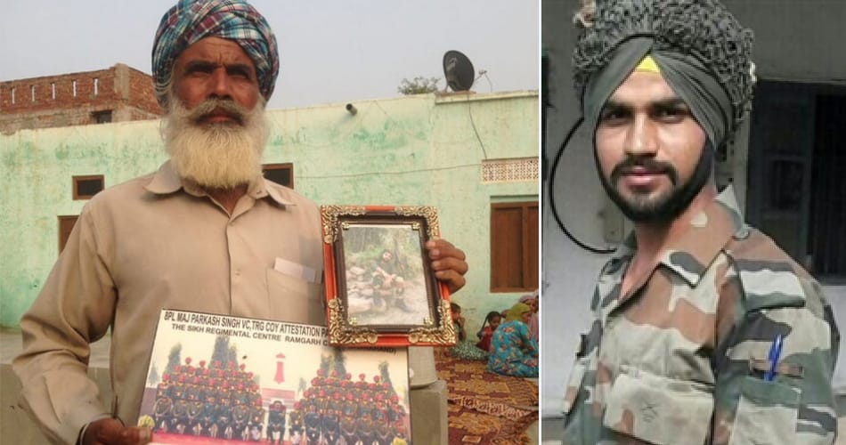 indian army soldier martyr gursewak singh life profile and family background