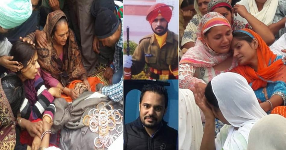 like taran taran martyr gursewak singh, ambala boy gursewak singh got martyrism in pathankot