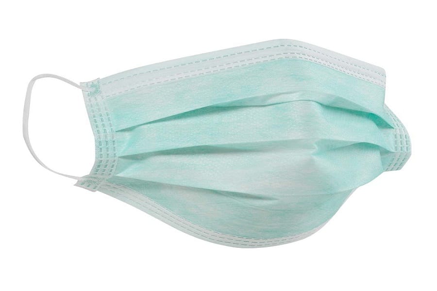Incorrect use of mask is causing throat problems
