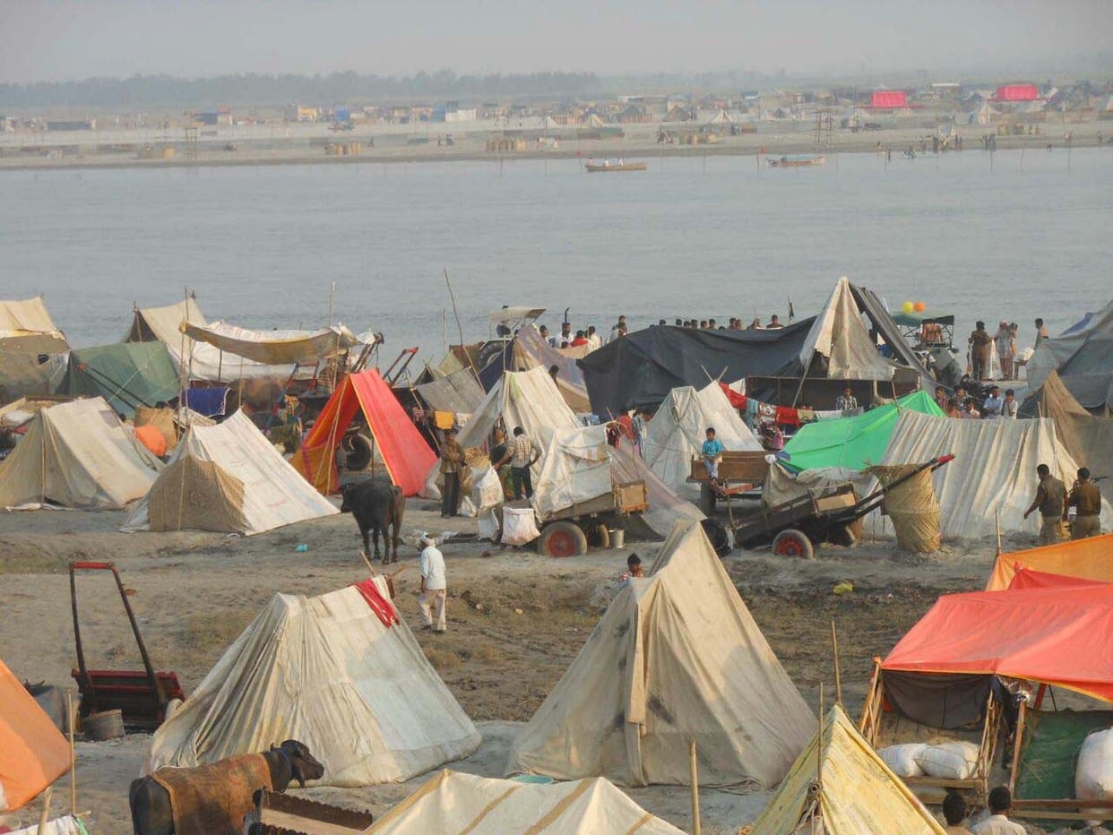 The city of tents.