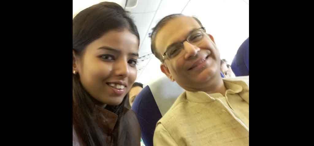 Minister Jayant Sinha Swaps Seats, Grateful Passenger Says 'Acche Din'