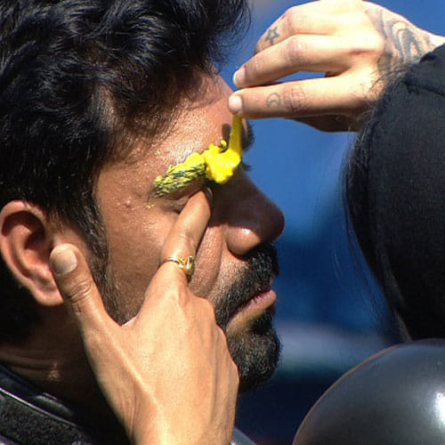 gourav bleeched his eyebrows to save bani