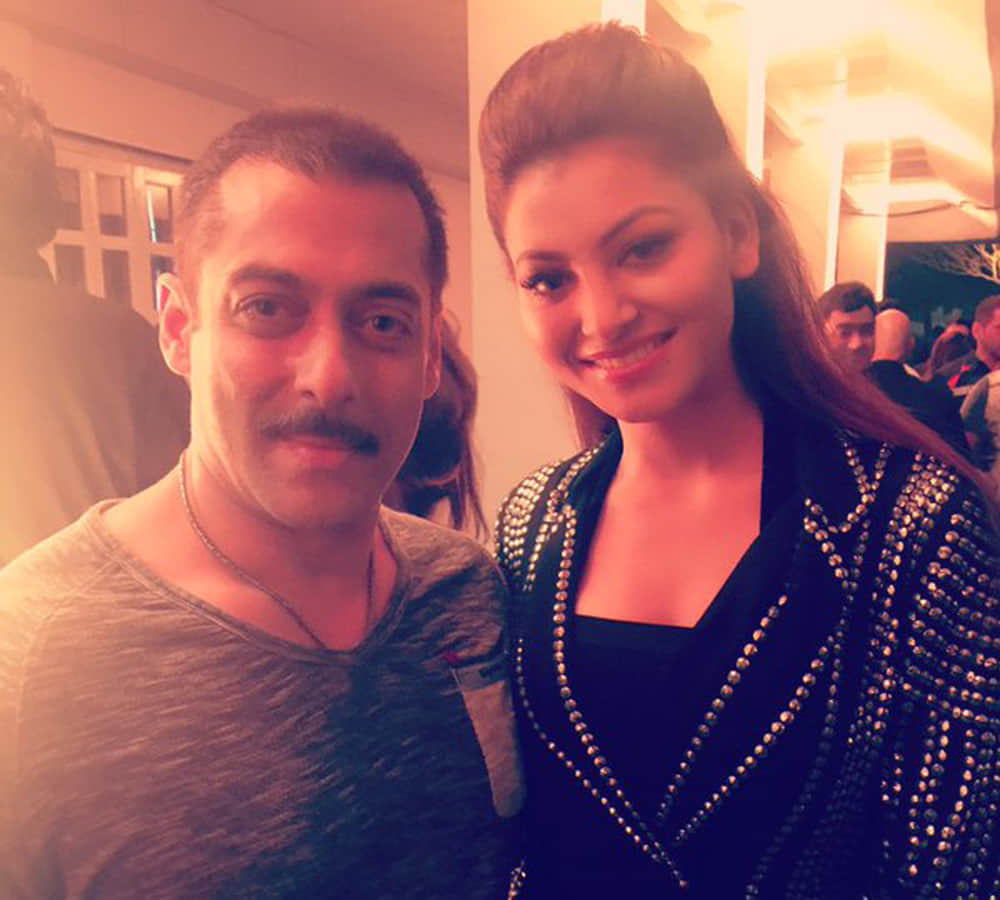 Is something brewing between Urvashi Rautela and Salman?
