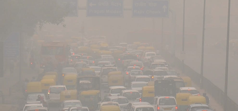  some relief from smog,