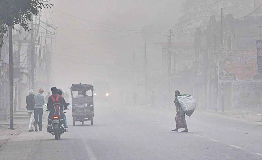 reason behind delhi smog