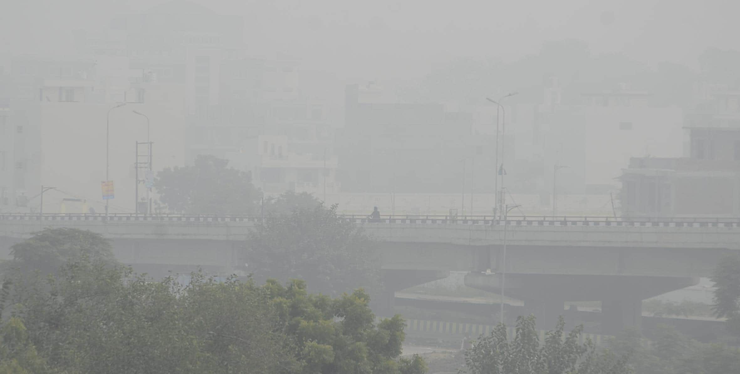 smog in the air of lucknow