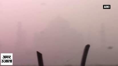 Smong engulfs Taj Mahal, thick layer of smog escalating air pollution level