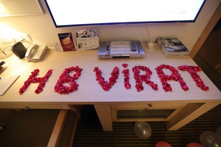 Unseen Pics of Virat Kohli Birthday Celebration