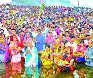 Chhat Puja in full swing