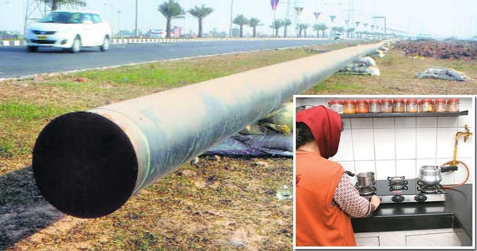 natural gas pipe connections in chandigarh, chandigarh news, 